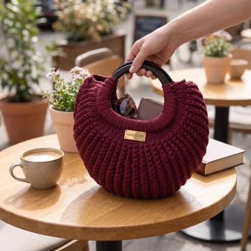 Crochet Shell Bag