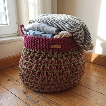 Crochet Storage basket