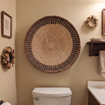 Large Batonga of Binga Zimbabwe Wall Basket