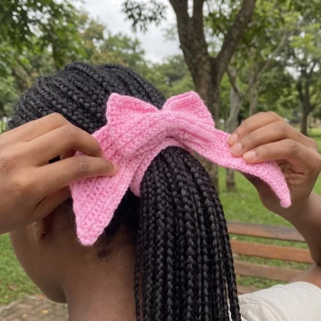 Hair bow ties