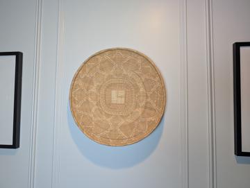 Large 19" Binga Basket For Wall Decor Handwoven in Binga Zimbabwe