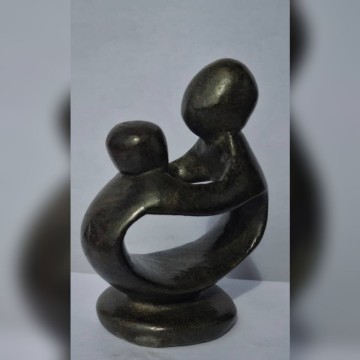 Classical Abstract Piece of Mother and Child