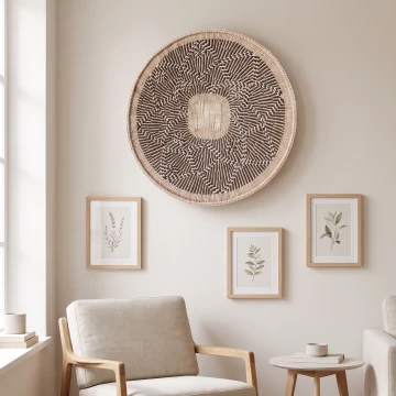 14" (36cm) Nambiya wall deco baskets