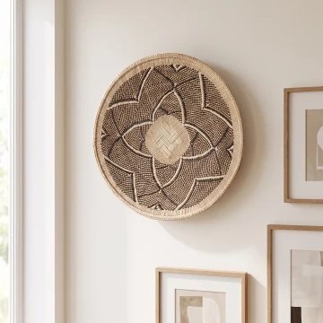 14" (36cm) Nambian wall hanging deco basket
