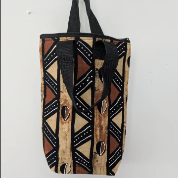 African Print Insulated Lunch Bag