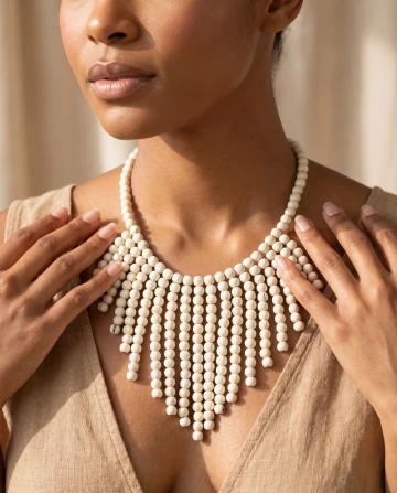 V dangle Zulu necklaces