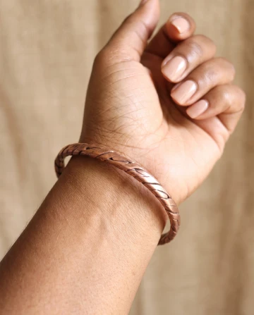 Copper bracelets